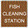 fish cleaning station at grady brown park public boat ramp