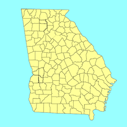 georgia map