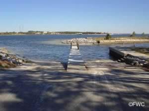 st andrews state park saltwater boat ramp bay county florida