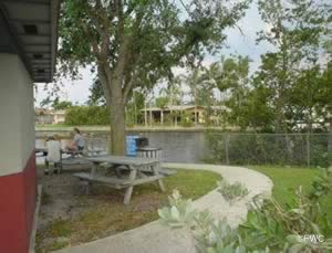 fish and picnic at the colohatchee boat ramp in wilton manors fl