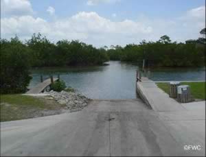 ainger creek boat launching ramp near grove city fl