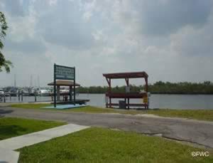 fish cleaning area at homestead bayfront ramp