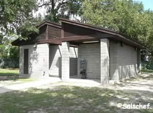 restrooms at dames point park