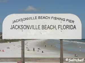 jacksonville beach ocean fishing pier