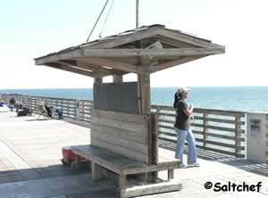 shade structure at jacksonville beach
