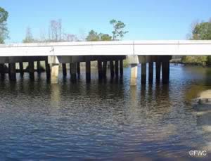 low bridge lillian highway / route 98 near millview heron bayou ramp
