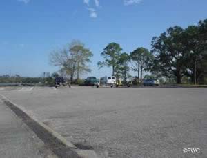 about 56 boat trailer parking spots at navy point ramp in warrington fl