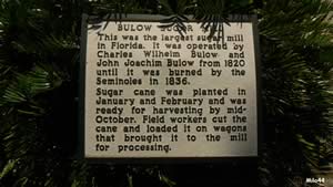 bulow sugar plantation