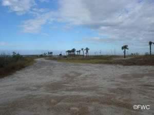 boat trailer parking at st george island bridge boat launching ramp