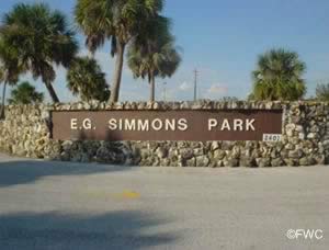 simmons park sign