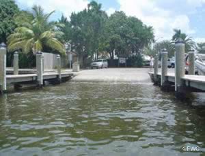 cape coral florida saltwater boat launching ramp