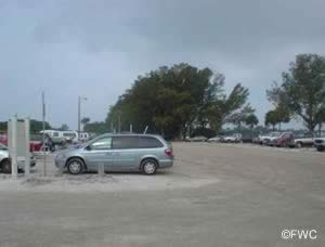 trailer parking at kingfish boat ramp