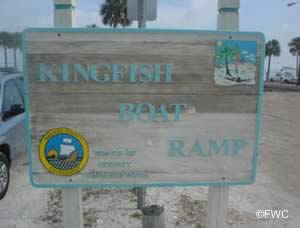 entrance to kingfish boat ramp