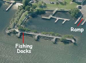 boat club park fishing docks