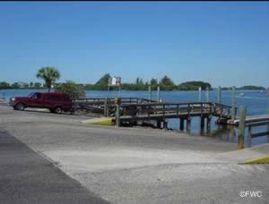 saltwater boat ramp in holiday florida pasco county