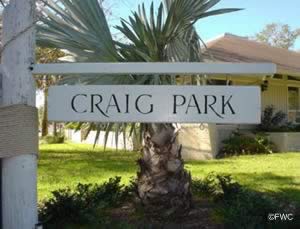 sign at craig park pinellas county florida