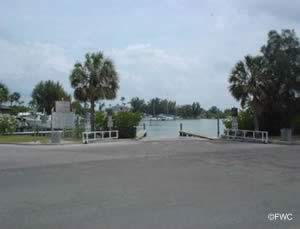 Boat launch at don cesar pinellas county florida