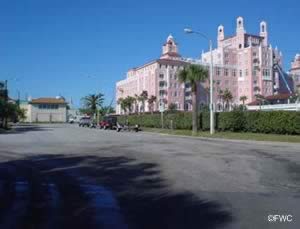 Boat launch parking at don cesar pinellas county florida