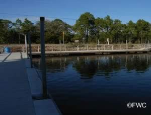 floating docks at keaton beach public ramp