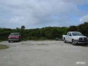 parking at turtlemound primitive ramp