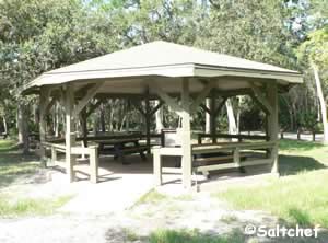picnicking at sanchez park and boat ramp in ormond beach florida