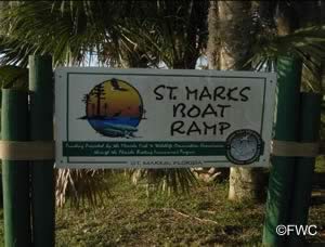 entrance sign to st marks public ramp