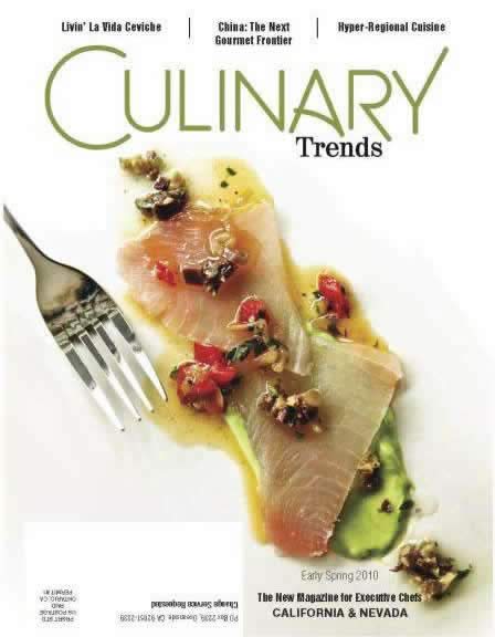 Cover of Culinary Trends Magazine