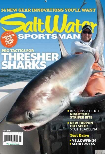 Saltwater Sportsman Magazine cover
