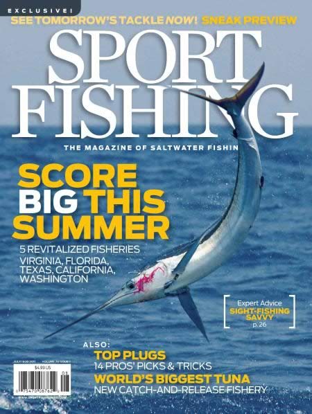 Cover of Sport Fishing Magazine