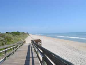 view of beach at coconut point park