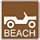 4x4 beach driving near Crescent Beach park