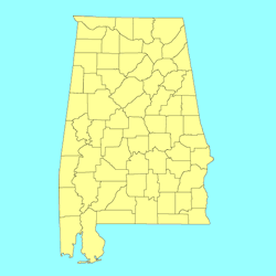 alabama map