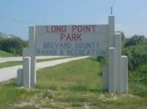 sign at long point park melbourne beach fl