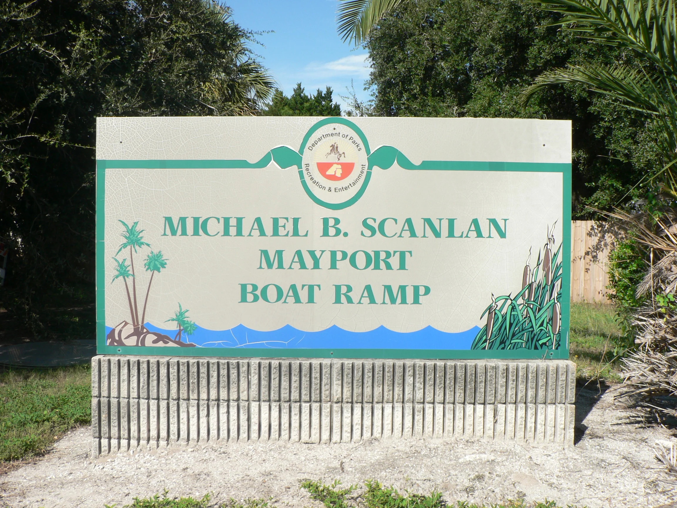 Michael Scanlan Public Boat Ramp | St Johns River | Mayport Florida