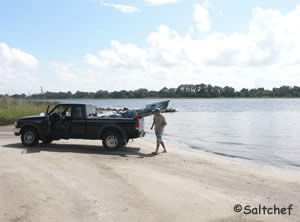 hand launch at browns creek jax fl