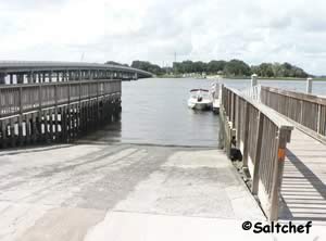 boat ramp at palms fish camp jax florida