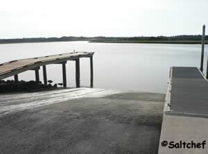 sawpit boat ramp at big talbot state park