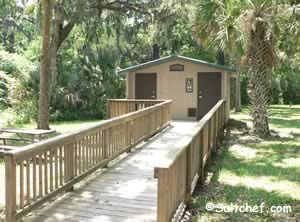 restrooms at timucuan preserve boat ramp