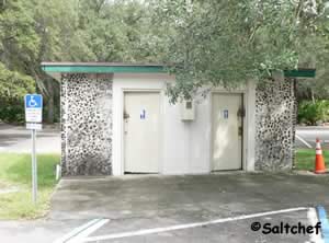 restrooms at wayne stevens boat ramp