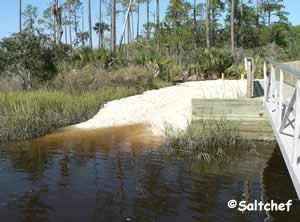 hand launch at dutton island