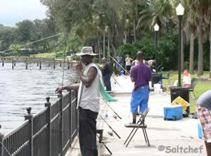 shoreline fishing stockton park