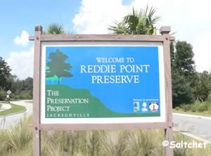 entrance to rheddie point park jacksonville