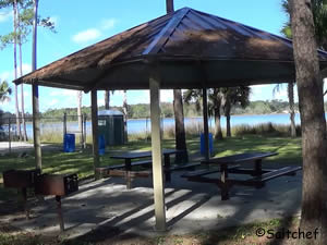 picnic pavilion along st johns river jacksonville fl