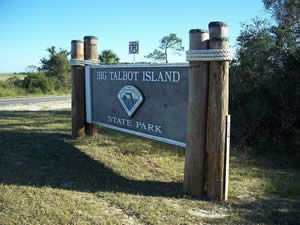 fishing in duval county at little talbot island state park