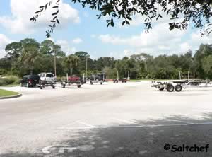 Decent amount of parking for boat trailers at Herschel King parking for boat trailer at herschel king