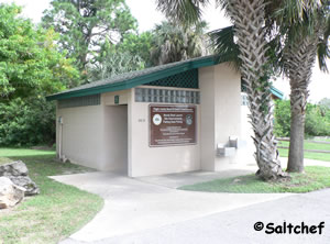 restrooms at moody boat ramp