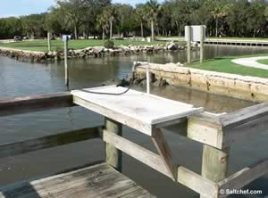 Fish cleaning table Bings Landing boat ramp fishing pier fish cleaning table bings landing boat ramp