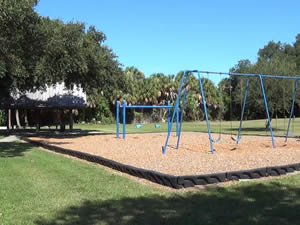 playground at wiliams park in riverview, florida