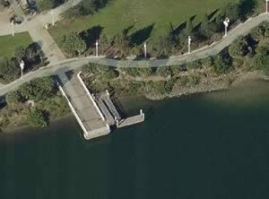 aerial cotanchobee brooke park pier