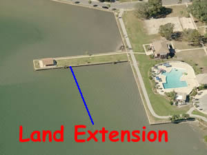 aerial of desoto park tampa, florida